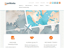 Tablet Screenshot of lexworks.com
